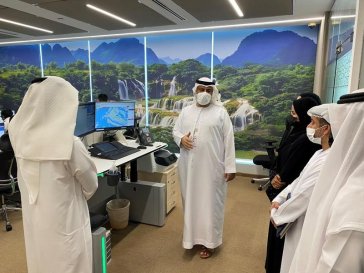 زيارة وفد من شركة تدوير برئاسة المدير العام